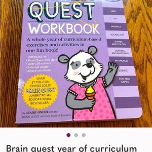 Brain Quest Workbook for Kids education